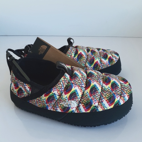 The North Face Youth 2 Boys Shoes Thermoball Traction Mules Slippers Multicolor - Picture 6 of 9